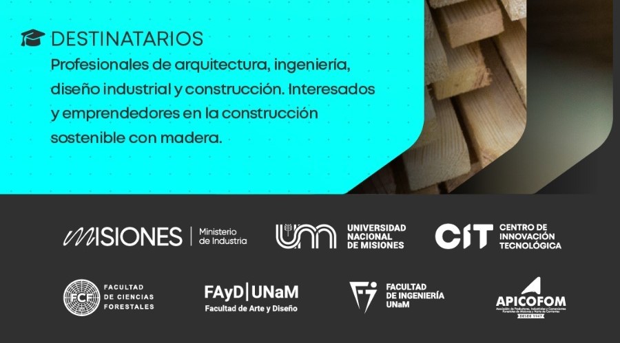 Diplomatura Universitaria en Diseño y Construcción Eficiente en Madera