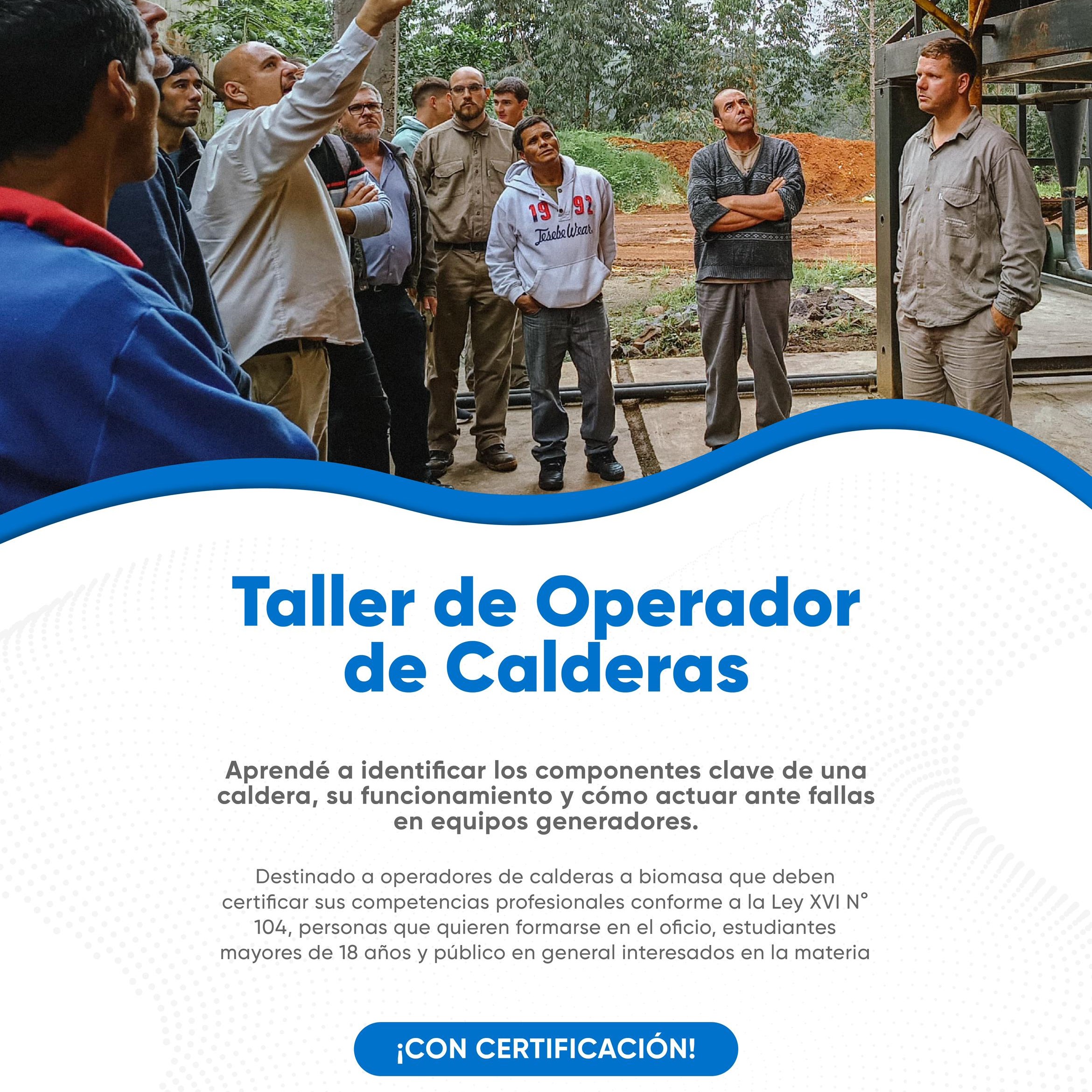 Dictarán un curso de Operador de Calderas en Puerto Rico