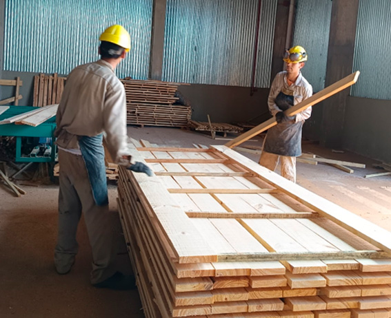 Secado en madera (Centro Tecnológico de la Madera)