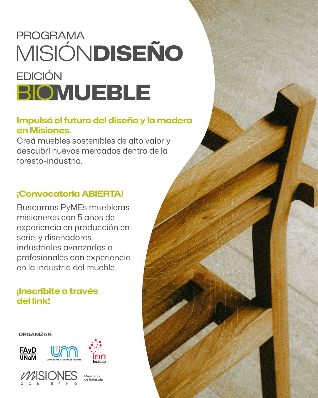 Convocatoria abierta BIOMUEBLE 02