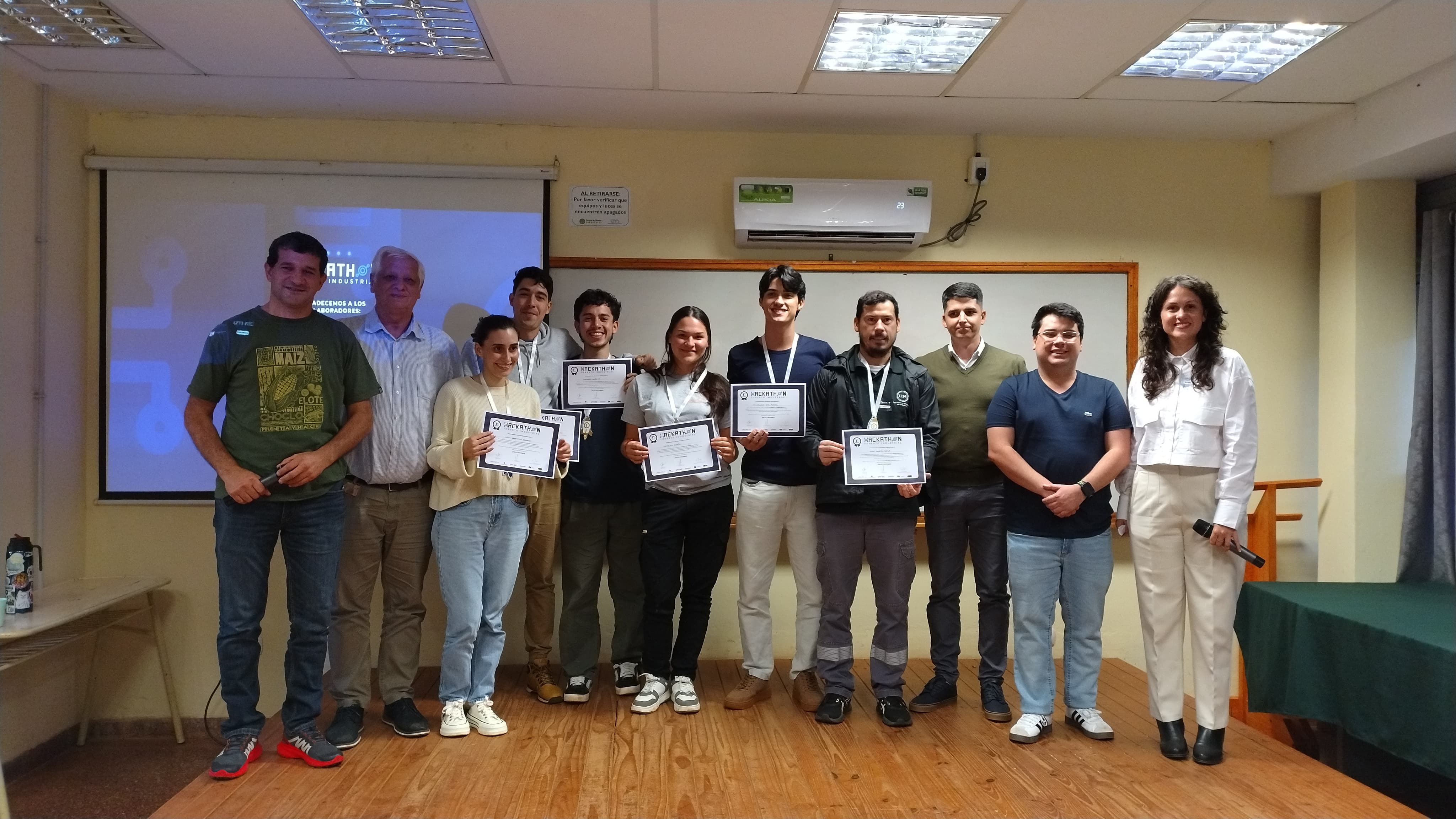 Primer puesto en el Hackathon Forestoindustrial